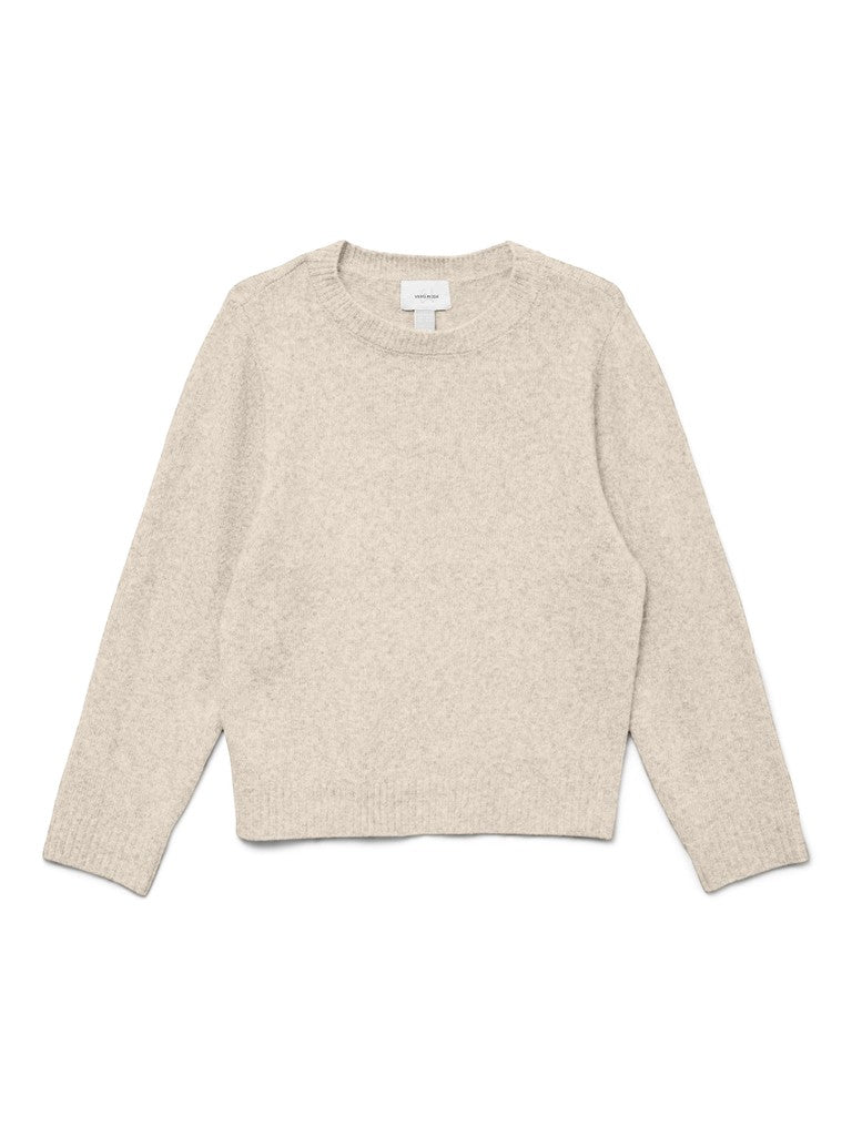 VERO MODA GIRL STRIKK VMDOFFY LS O-NECK