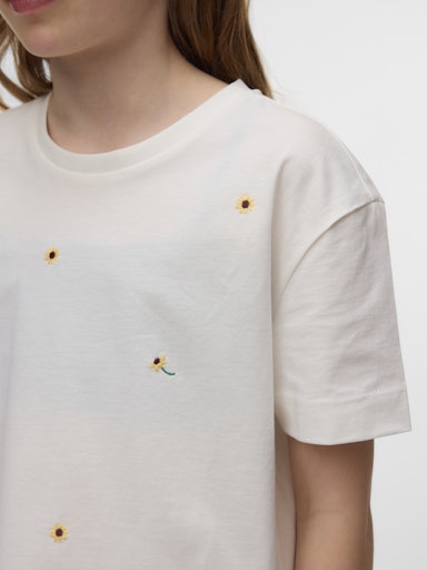 VERO MODA GIRL T-SKJORTE VMSOLA METTE SS