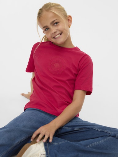 VERO MODA GIRL T-SKJORTE VMULLA PAULINA