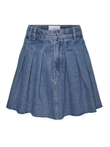 VERO MODA GIRL DENIM SKJØRT VMPIPER MR PLEAT