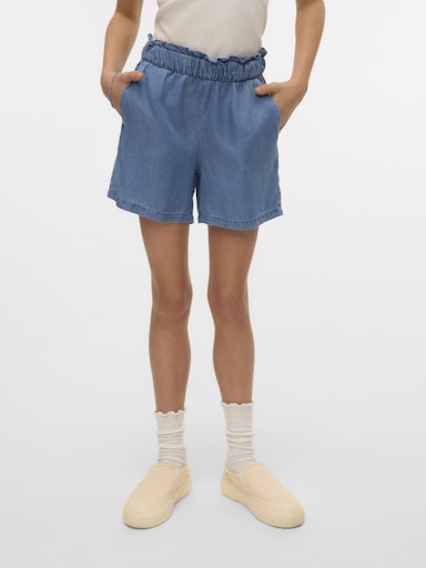 VERO MODA GIRL SHORTS VMHARPER HR PULL ON FRILL