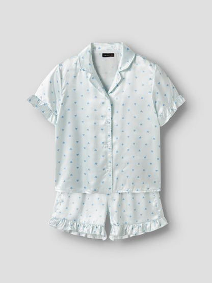 LMTD PYJAMAS SETT NLFNIGHTY SS SHORTS