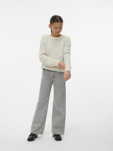 VERO MODA GIRL JULEGENSER VMNEWSNOWYFROST