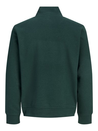 JACK & JONES JUNIOR SWEAT JJESOHO SWEAT QUARTER ZIP