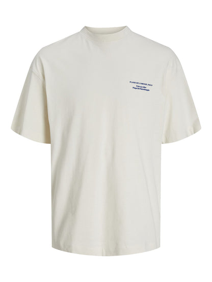 JACK&JONES JUNIOR T-SKJORTE JORVALENCIA BACK PRINT