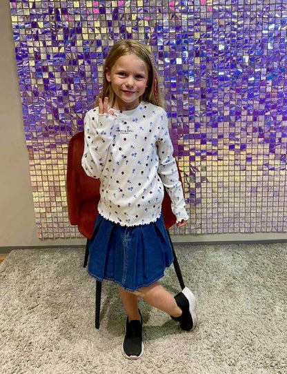 VERO MODA GIRL TOPP VMLAVENDER BLOOM