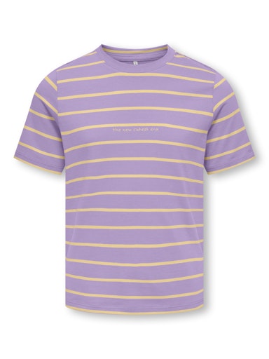 KIDS ONLY T-SHIRT KOGHELLE LIFE S/S STRIPE REG
