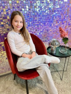 VERO MODA GIRL  TOPP LS CONTRAST VMJULIETTA