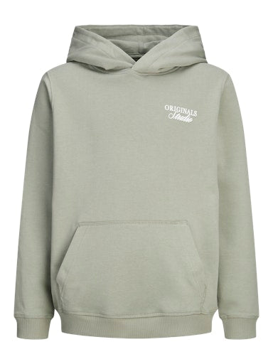 JACK & JONES JUNIOR HETTEGENSER JORNORREBRO TYPO BACK SWEAT HOOD