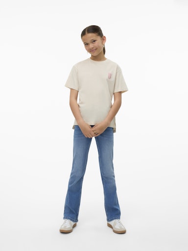 VERO MODA GIRL T-SKJORTE VMCLARA FRANCIS