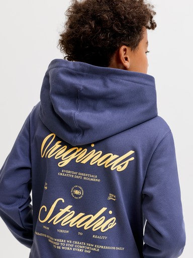 JACK & JONES JUNIOR HETTEGENSER JORNORREBRO TYPO BACK