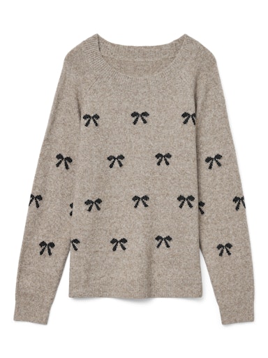 VERO MODA GIRL STRIKKEGENSER VMDOFFY INTARSIA