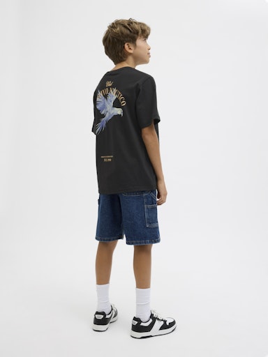 JACK &  JONES JUNIOR T-SKJORTE JORHYDRA CUTOUT