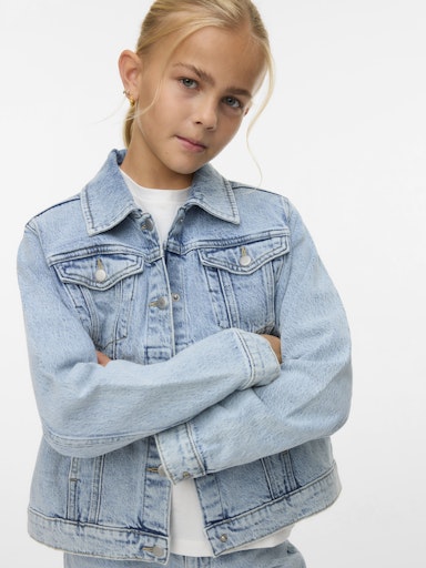 VERO MODA GIRL DENIMJAKKE VMTESSA OVERSIZED