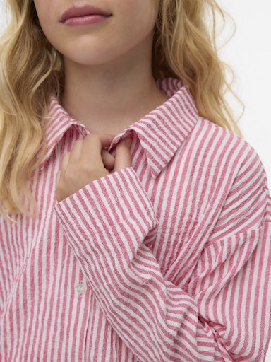 VERO MODA GIRL SKJORTE VMANNIE LS