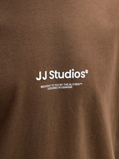 JACK  JONES JUNIOR T-SKJORTE JJESOHO TEE CREW&