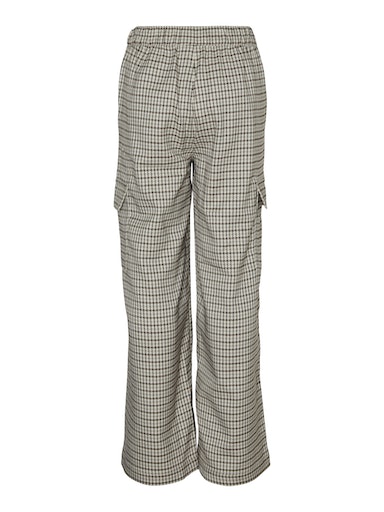 VERO MODA GIRL VMBILLIE CHECK POCKET PANT