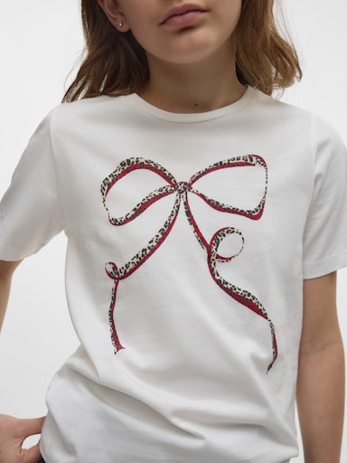 VERO MODA GIRL T-SKJORTE VMKELLY LOVE