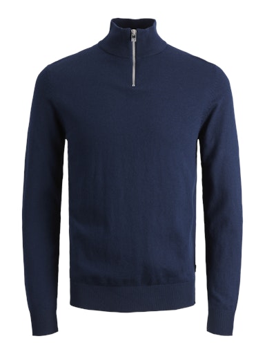 JACK JONES GENSER JJEEMIL KNIT HALFZIP