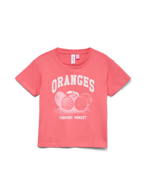 VERO MODA GIRL T-SKJORTE VMLINDA CATY SS