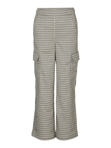 VERO MODA GIRL VMBILLIE CHECK POCKET PANT