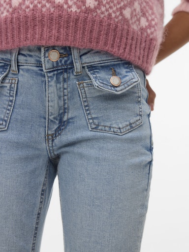 VERO MODA GIRL FLARED JEANS VMFLASH FRONT POCKET
