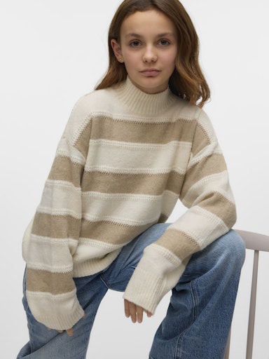 VERO MODA GIRL STRIKKEGENSER VMINEZ