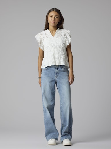 LMTD TOPP NLFLACE SHORT CAPSL. SHIRT