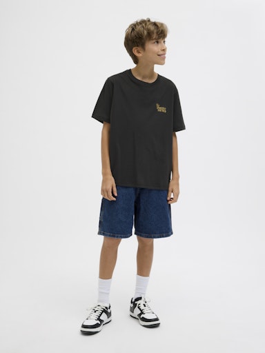 JACK &  JONES JUNIOR T-SKJORTE JORHYDRA CUTOUT