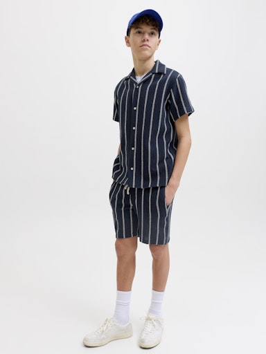 JACK & JONES JUNIOR SHORTS JPSTJAIDEN COBA STRIPE