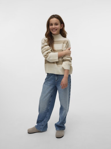 VERO MODA GIRL STRIKKEGENSER VMINEZ