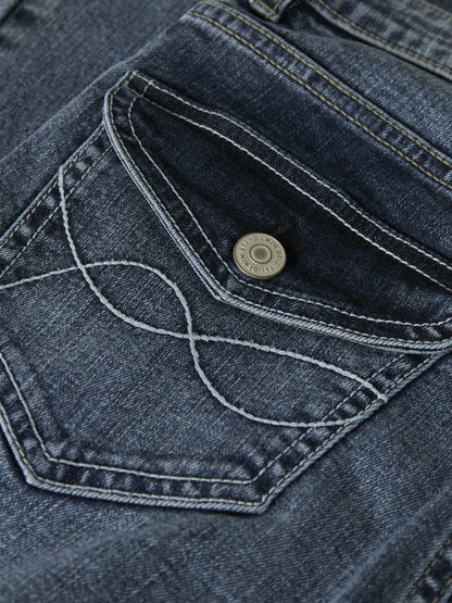 LMTD FLAP JEANS NLFBLIBLING LW FLARED