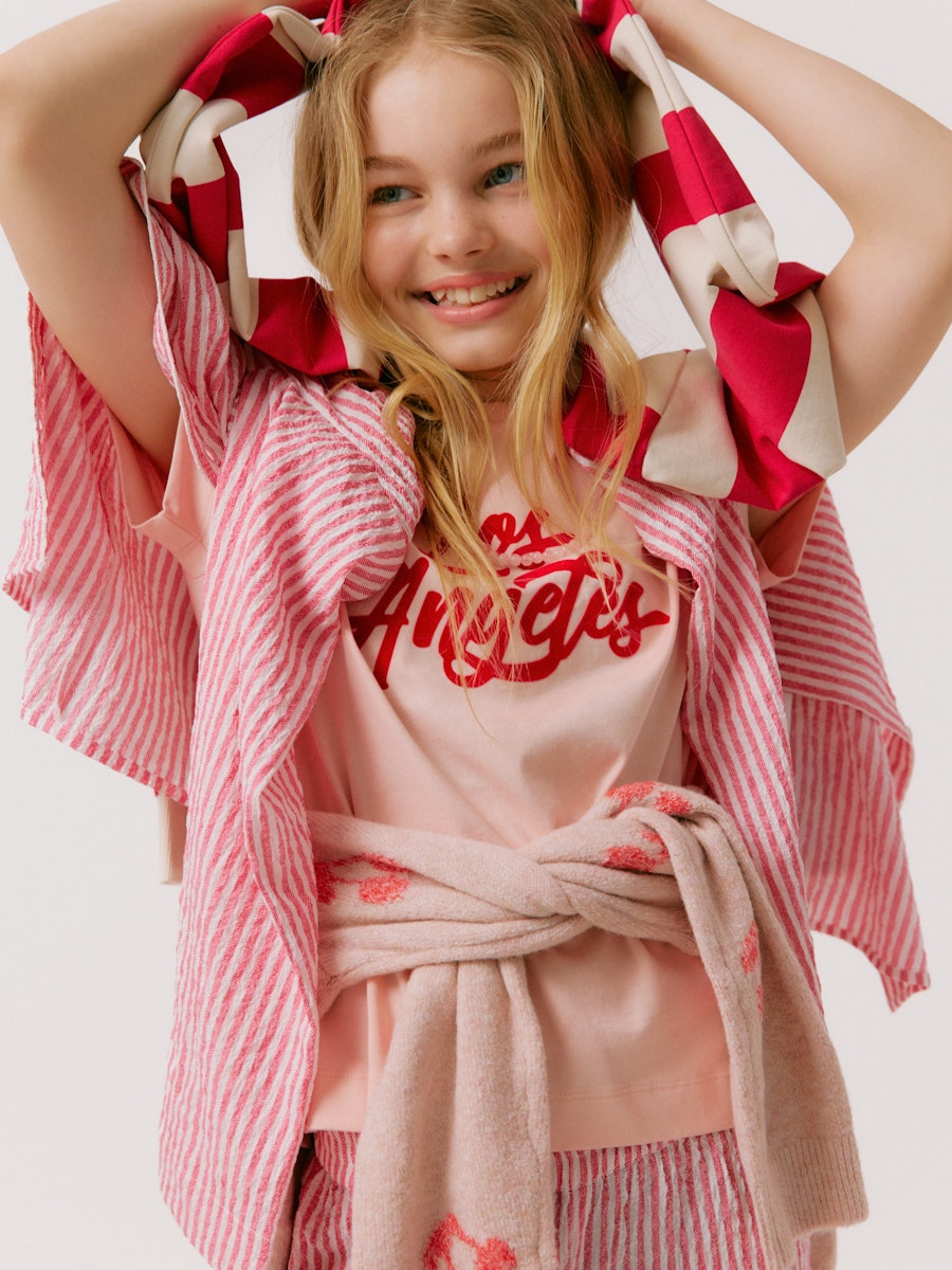 VERO MODA GIRL SKJORTE VMANNIE LS