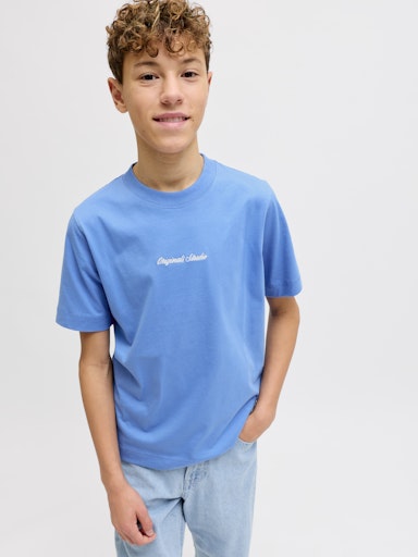JACK & JONES JUNIOR T-SKJORTE JORNORREBRO EMB TEE