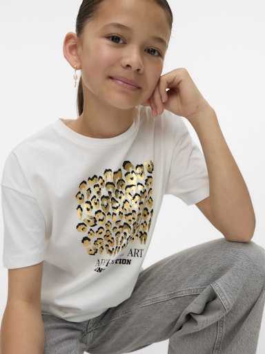 VERO MODA GIRL T-SKJORTE VMCECILIE AVA