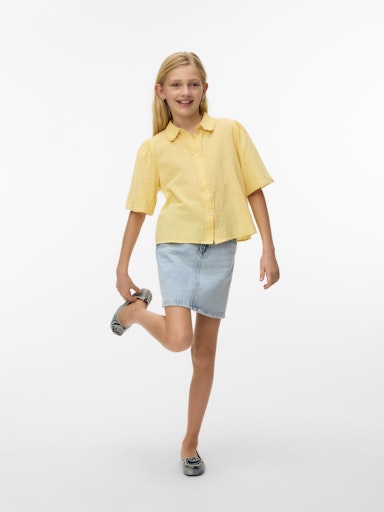 VERO MODA GIRL SKJORTE SS VMSIRI 2/4 SHIRT