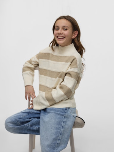 VERO MODA GIRL STRIKKEGENSER VMINEZ
