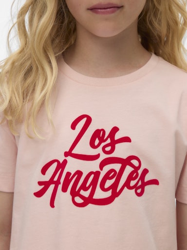 VERO MODA GIRL T-SKJORTE VMVICTORIA METTE SS