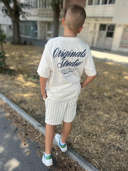 JACK & JONES JUNIOR T-SKJORTE JORNORREBRO TYPO