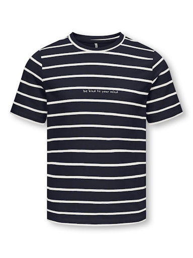 KIDS ONLY T-SHIRT KOGHELLE LIFE S/S STRIPE REG