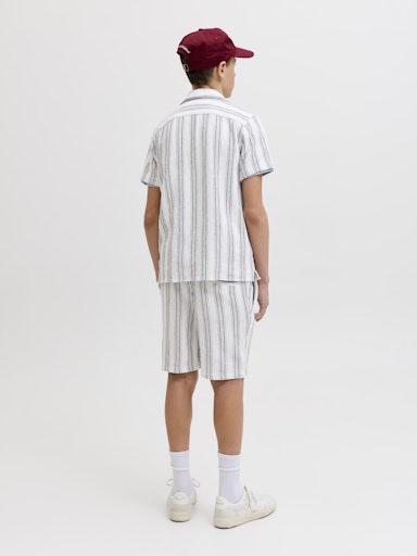 JACK & JONES JUNIOR SHORTS JPSTJAIDEN COBA STRIPE