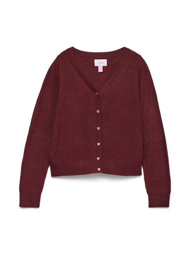 VERO MODA GIRL CARDIGAN VMNEWLEX V-NECK