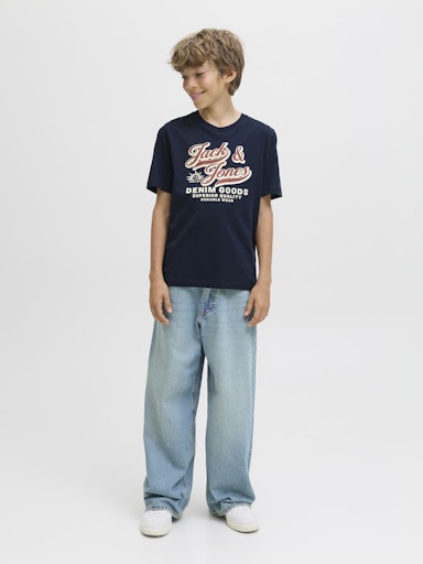 JACK & JONES JUNIOR T-SKJORTE JJELOGO