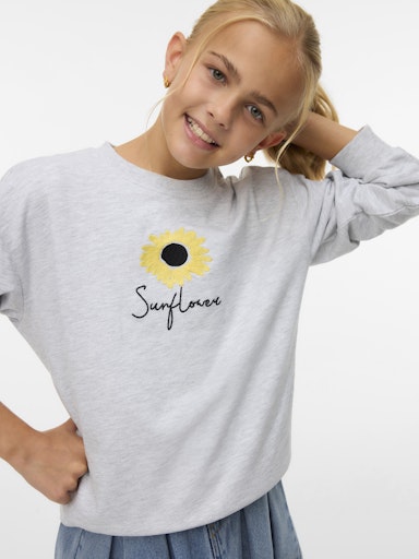 VERO MODA GIRL SWEAT VMULLA TRINA LS