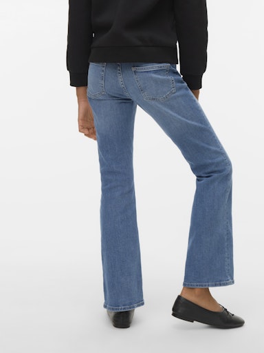 VERO MODA GIRL FLARED JEANS VMFLASH FRONT POCKET